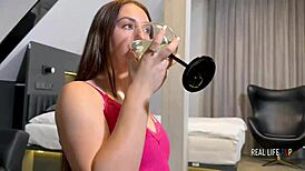 Emma Evans feels the thrill of piss drinking
