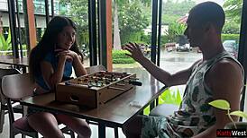 I Lost A Game And Took A Walk Outside With Cum On My Face