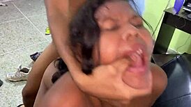 Colombian teacher bends over for intense fucking with dirty talk