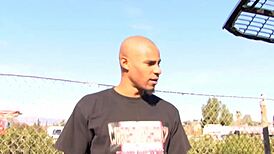 Yo, check this blonde step mom getting interracial love! Payton Leigh rides that big black cock in public.