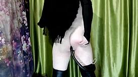 Cute demon boy Eronekokun tricks with solo play! 😈