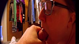 To get the cumshot down my throat.