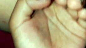 horny latina prostitute uses dildo for double penetration masturbation