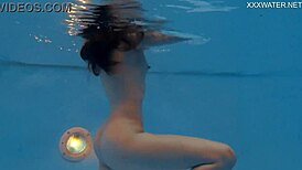 Marfa Is Unique And Beautiful Pornstar With Small Tits Underwater