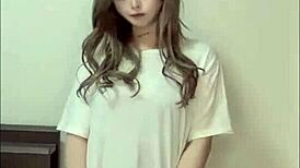 watch japanese babe with big boobs in a sexy pool dance