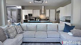 Step Mom Lilly James Drills Step Son Hard After Step Dad Ditches Them