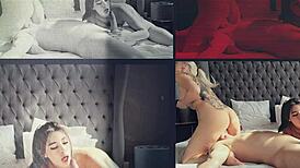 My wife shared her blonde milf friend Tru Kait for an unforgettable ride.