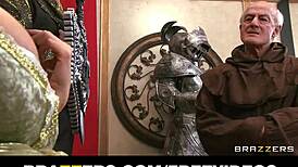 The queen got caught cheating and faced rough anal punishment.