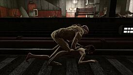 Fo4 In The Rubble Of The Subway