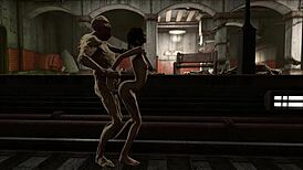 Fo4 In The Rubble Of The Subway