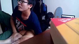 so my vietnamese bf set up a hidden cam, caught everything for no reason