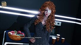 Eternum 65 features cute mature teen 18+ in 3D cartoon outfit with boobs.