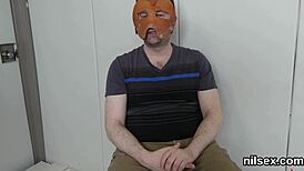 Peculiar teen 18+ is brought in ass hole assylum for awkward therapy.