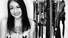 hot dominatrix nika guides joi and cei with sexy femdom instructions...