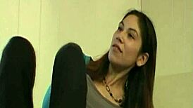 19-year-old Native American teen gulps cum in raw amateur blowjob scene.