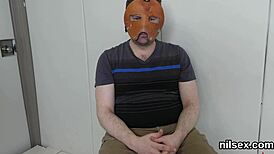 Peculiar teen 18+ is brought in ass hole assylum for awkward therapy.