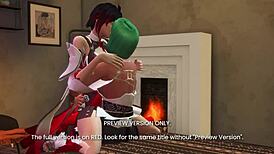 Rwby 6 delivers intense 3d hentai action in this naughty preview version