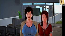 my new family 177, with teen 18+ tits in erotic anime 3d cartoon