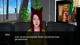 my new family 177, with teen 18+ tits in erotic anime 3d cartoon