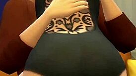 Redhead Gets Fucked and Licked by Old Cuckold