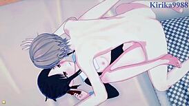 kaguya shinomiya, chika fujiwara, and miyuki shirogane have intense hentai sex