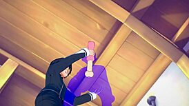 Kirito Gets Handjob in Sword Art Online Yaoi