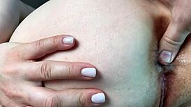 I Help My Wife Shave And Fuck Her Ass Until I Cum!