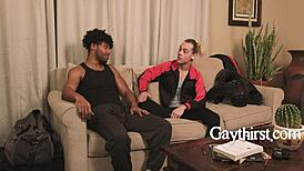 Sunday smashing with sexy ass bottom Johnny Moon and Tony Genius! 🔥