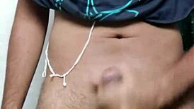 Cant resist masturbating that big indian desi gay cock