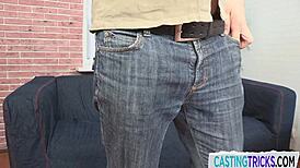 Cumsprayed Casting Eurobabe Gets Banged In POV