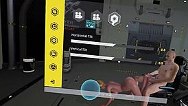 I explore an exciting VR game with anime elements