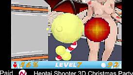 Uncensored Hentai Shooter in 3D Christmas Party Fantasy!