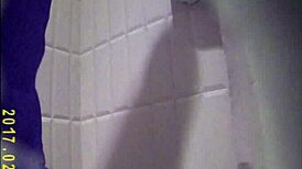 Look at these gorgeous Russian pussies pissing up close in hidden cam collection