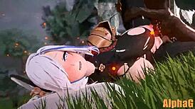 Shenhe in Anime Hentai Featuring Suggestive Sex Scenes and Character Interactions