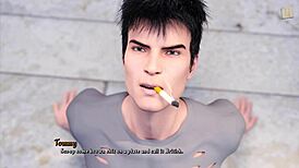 What happens in Being a Dik's chick route with big ass and tits?