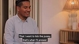 pathetic take on basic instinct with office roleplay and sneaky vibes