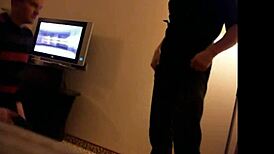 Gay Foot Kickboxing Action With Intense Emotions