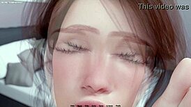 Lonely stepmom craves touch in 3d hentai game