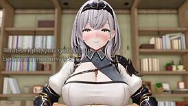 Voiced hentai joi trains premature ejaculation with mommy edging and multiple cum countdowns