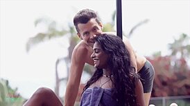 Oral sex master Andy meets an Indian girl for sensual interracial fun!