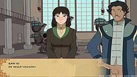 four elements trainer book 4 love part 63 zhu li gets intimate