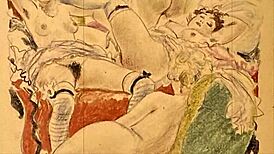 vintage erotic drawings got me hooked on retro hentai
