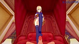 Erina Nakiri and Ikumi Mito Engage in Intense POV Sex in Food Wars Hentai Animation