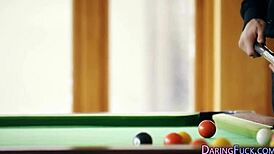 Cute European babe gets intense facial in stockings and heels