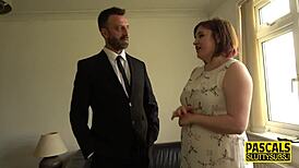 Man, this chubby milf sub got anally slammed hard today!