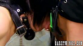 Bdsm orgy with rough fucking among young skinny twinks! 🔥