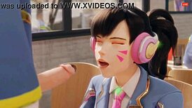 Intense Overwatch Hentai Action Unleashed