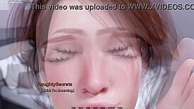 Lonely stepmom craves touch in 3d hentai game