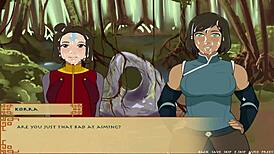 four elements trainer book 4 love part 63 zhu li gets intimate