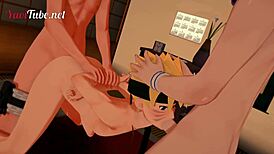 Naruto Yaoi Hentai 3D Threesome With Kiba And Sasuke